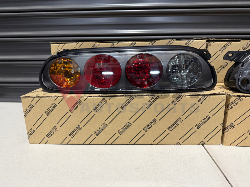 Tail Light Lamp Set RHS & LHS to suit Toyota 96 98 Supra JZA80 81561 14700 / 81551 14700 Electrical