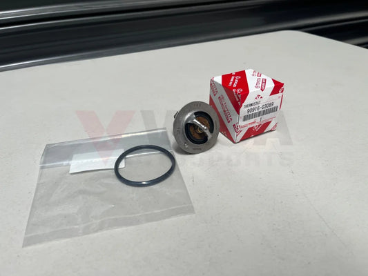 Thermostat And Gasket To Suit Toyota Landcruiser 70 80 100 200 Series 1Pz 1Hz 1Hd 1Vd 76C