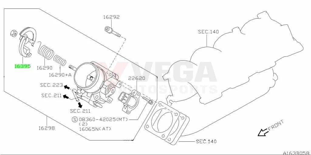 Throttle Wheel To Suit Nissan Silvia S13 Sr20De/t
