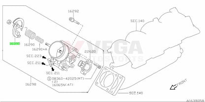 Throttle Wheel To Suit Nissan Silvia S13 Sr20De/t
