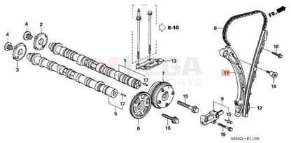 Timing Chain Guide Arm To Suit Honda K24 Engine 14520-Raa-A01