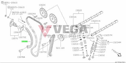 Timing Chain Guide To Suit Nissan S13/S14/S15 Silvia & 180Sx/200Sx (Sr20) 13091-2J202 Engine