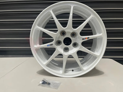 Tme Enkei Wheels 17 X 7.5 +38 (4-Piece) To Suit Mitsubishi Lancer Evolution 6.5 Cp9A Steering And