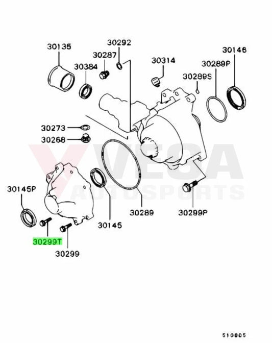 Transfer Case Bolt To Suit Mitsubishi Lancer Evolution 4 - 9 M12X115 Ms101368 Nuts / Bolts Screws