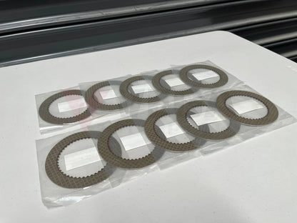Transfer Case Friction Plate Set (10 Piece) To Suit Nissan Skyline R32 Gtr R33 And R34 Gearbox
