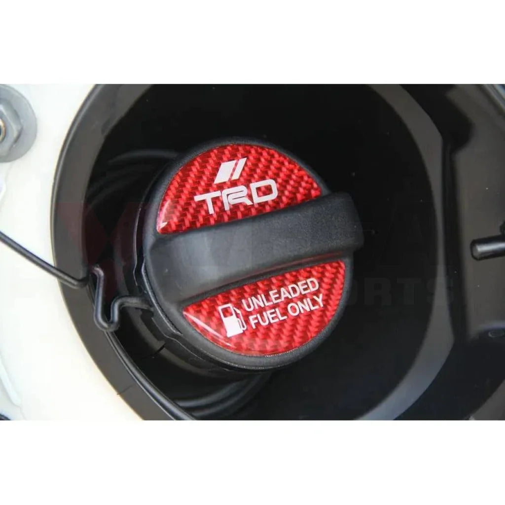 Trd Fuel Cap Garnish To Suit Most Toyota Models Ms010-00015 Emblems Badges And Decals