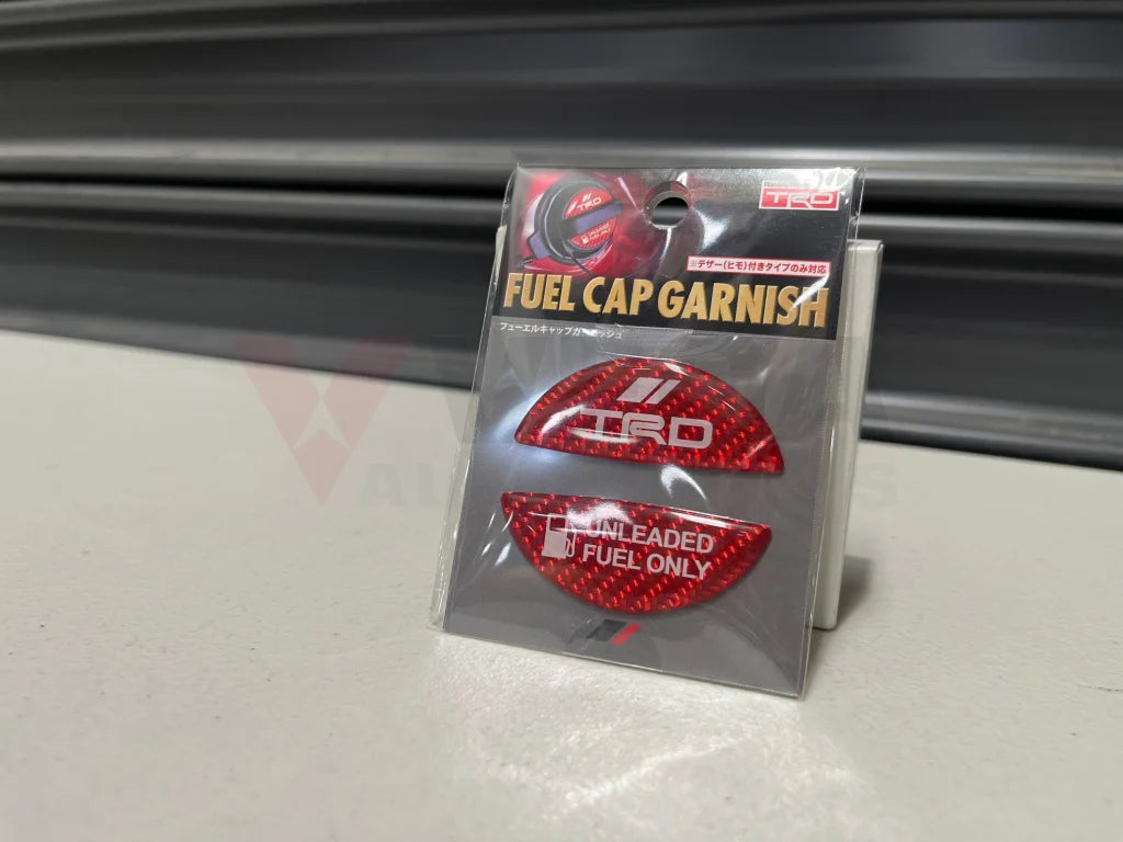 Trd Fuel Cap Garnish To Suit Most Toyota Models Ms010-00015 Emblems Badges And Decals
