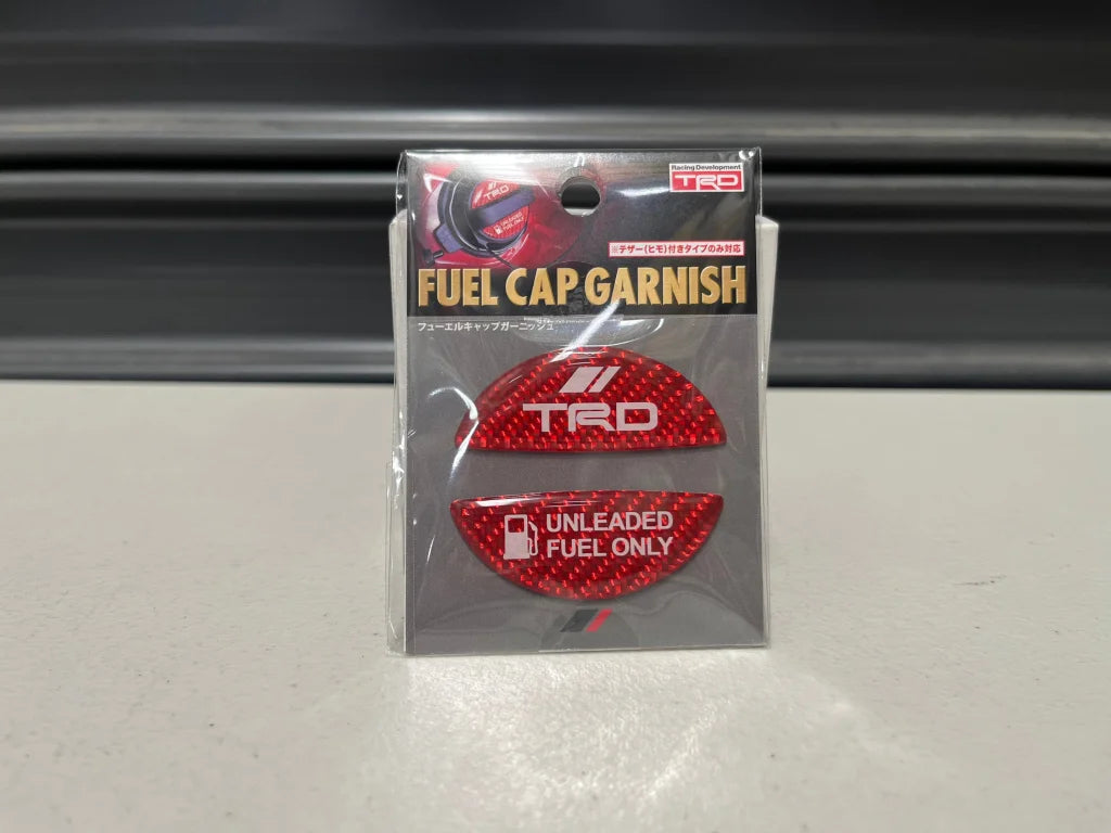 Trd Fuel Cap Garnish To Suit Most Toyota Models Ms010-00015 Emblems Badges And Decals