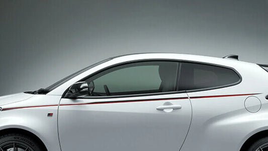 Trd Gr Body Stripe Set To Suit Yaris Gxpa16 Ms316-52014 Emblems Badges And Decals