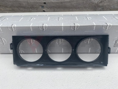 Triple DIN Gauge Escutcheon Assembly to suit Nissan Skyline R33 GTR - Vega Autosports
