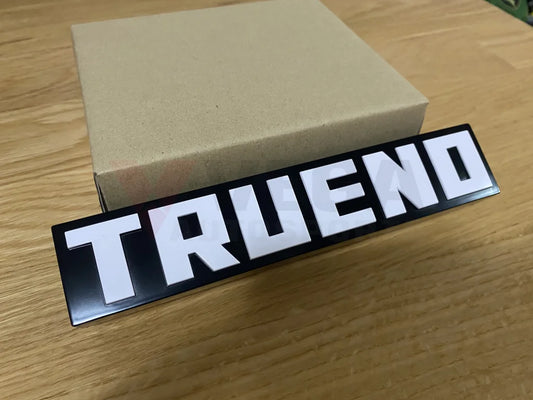 Trueno Front Grill Emblem Badge To Suit Jdm Toyota 83-87 Corolla Ae86 Emblems Badges And Decals