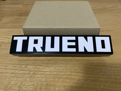 Trueno Front Grill Emblem Badge To Suit Jdm Toyota 83-87 Corolla Ae86 Emblems Badges And Decals