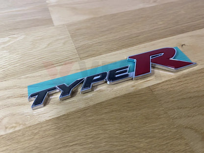 Type R Rear Emblem To Suit Honda Civic Fd2 2007-2010 Emblems Badges And Decals