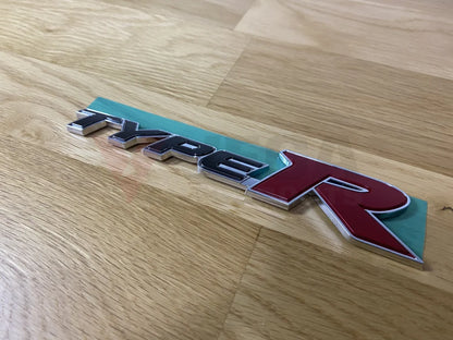 Type R Rear Emblem To Suit Honda Civic Fd2 2007-2010 Emblems Badges And Decals