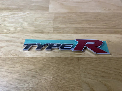 Type R Rear Emblem To Suit Honda Civic Fd2 2007-2010 Emblems Badges And Decals