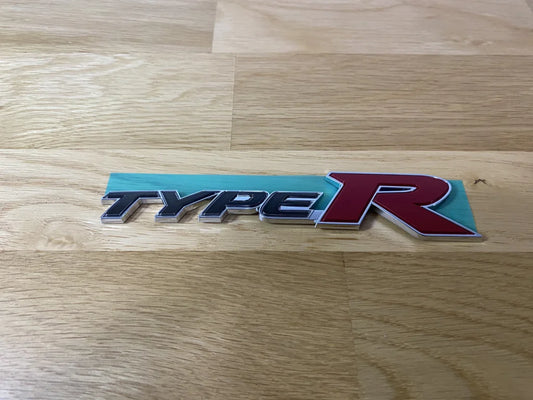 Type R Rear Emblem To Suit Honda Civic Fd2 2007-2010 Emblems Badges And Decals