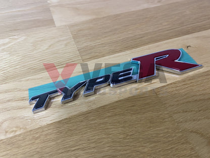 Type R Rear Emblem To Suit Honda Civic Fd2 2007-2010 Emblems Badges And Decals