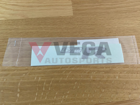 ‘Type R' Rear Hockey Decal to suit Subaru Impreza WRX STI Type R GC8 - Vega Autosports