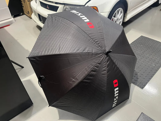 Umbrella ’Nissan Nismo’ Black/Grey 2024 Collection Genuine Nissan Merchandise