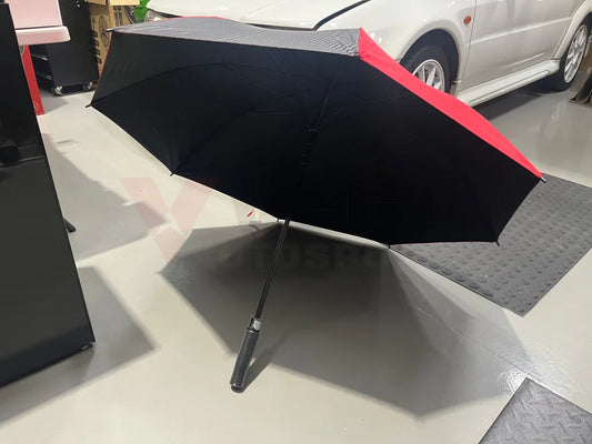 Umbrella ’Nissan Nismo’ Black/Red - 2024 Collection Genuine Nissan Merchandise