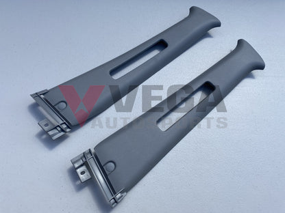 Genuine Mitsubishi Upper B-Pillar Trims (Pair) to suit Mitsubishi Lancer Evolution 4 / 5 / 6 / 6.5 - Vega Autosports