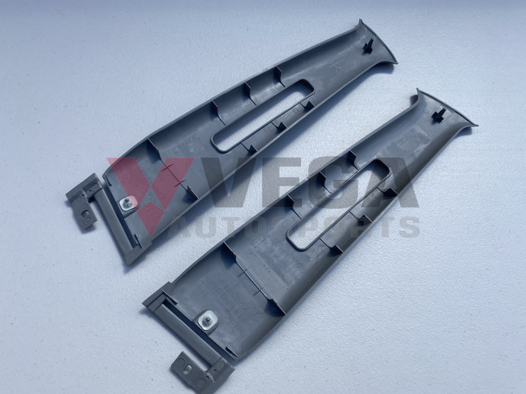 Genuine Mitsubishi Upper B-Pillar Trims (Pair) to suit Mitsubishi Lancer Evolution 4 / 5 / 6 / 6.5 - Vega Autosports