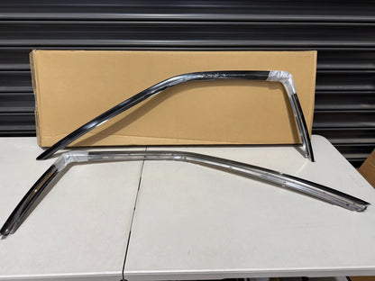 Upper Weatherstrip Retainer Moulding Set RHS & LHS to suit R32 GTR / GTS-T (All Coupe) 76871-04U00 / 76870-04U00