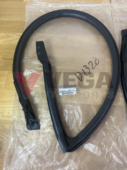 Upper Weatherstrip Set Rhs & Lhs To Suit Nissan Silvia S15 Coupe Exterior