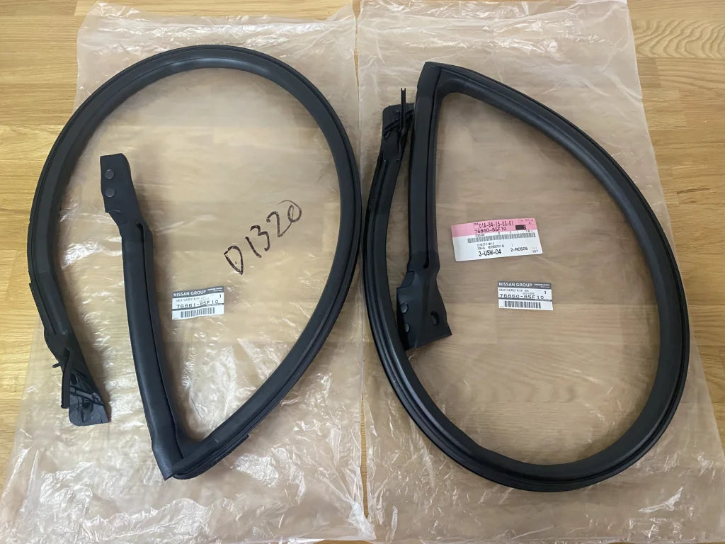 Upper Weatherstrip Set Rhs & Lhs To Suit Nissan Silvia S15 Coupe Exterior