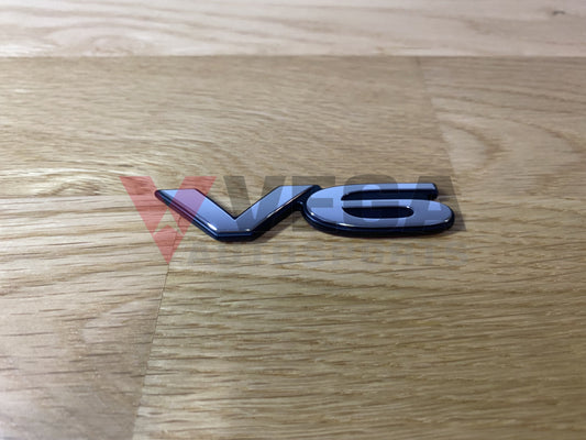 V6 Boot Emblem To Suit Mitsubishi Legnum / Galant Ec5A Ew5W Emblems Badges And Decals