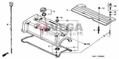 Valve Cover Gasket Kit to suit Honda Civic/Integra/Accord Euro K20A/K24A 12030-PNC-000 Engine
