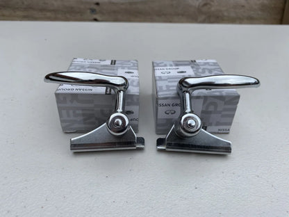 Ventilator Window Catch Handle Latch Set RHS & LHS to suit Datsun 1200 B110 B120 - Vega Autosports