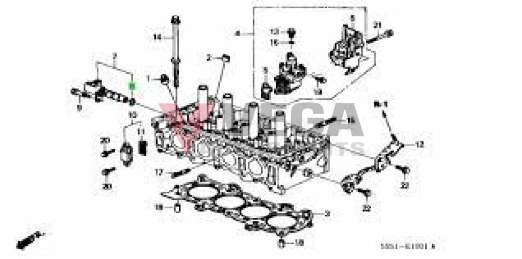 Vtec Oil Control Valve O-Ring To Suit Honda K-Series Engine 15832-Pna-023