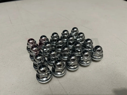 Wheel Nut Set (20-Piece) To Suit Mitsubishi Lancer Evolution 5 - 10 Cp9A Ct9A Cy4A Brakes