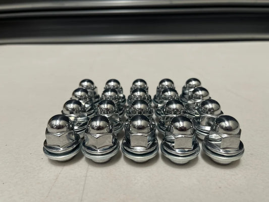 Wheel Nut Set (20-Piece) To Suit Mitsubishi Lancer Evolution 5 - 10 Cp9A Ct9A Cy4A Brakes