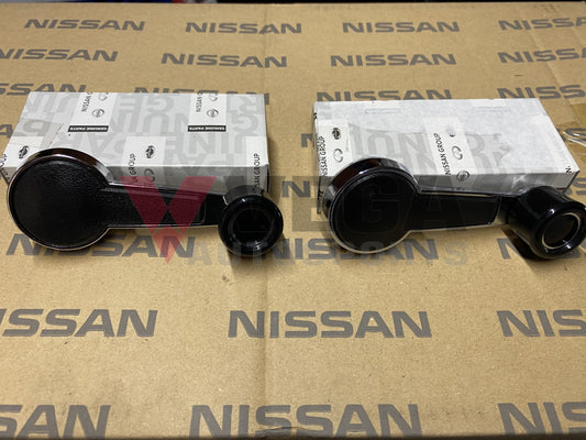 Window Regulator Handle Set (2-piece) to suit Nissan Fairlady 240Z, 260Z, 280Z 1970 - 1978 / Datsun 510 1968-73 - Vega Autosports