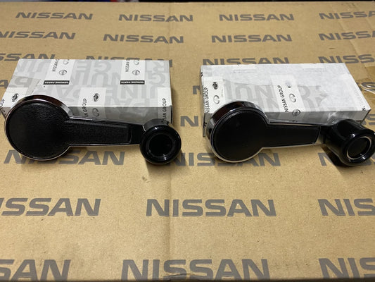 Window Regulator Handle Set (2-piece) to suit Nissan Fairlady 240Z, 260Z, 280Z 1970 - 1978 / Datsun 510 1968-73 - Vega Autosports