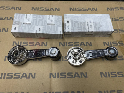 Window Regulator Handle Set (2-piece) to suit Nissan Fairlady 240Z, 260Z, 280Z 1970 - 1978 / Datsun 510 1968-73 - Vega Autosports