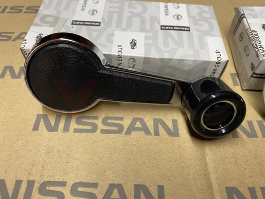 Window Regulator Handle Set (2-piece) to suit Nissan Fairlady 240Z, 260Z, 280Z 1970 - 1978 / Datsun 510 1968-73 - Vega Autosports