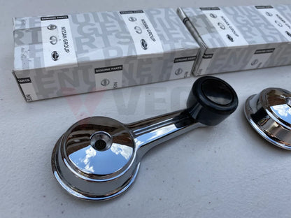 Window Regulator Handle Set (Black) to suit DATSUN 1200 B110 Ute Sunny - Vega Autosports