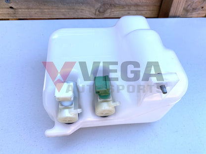Windscreen Washer Bottle with Motors to suit Nissan Skyline R33 GTR & R34 GTR - With Rear Wiper - Vega Autosports