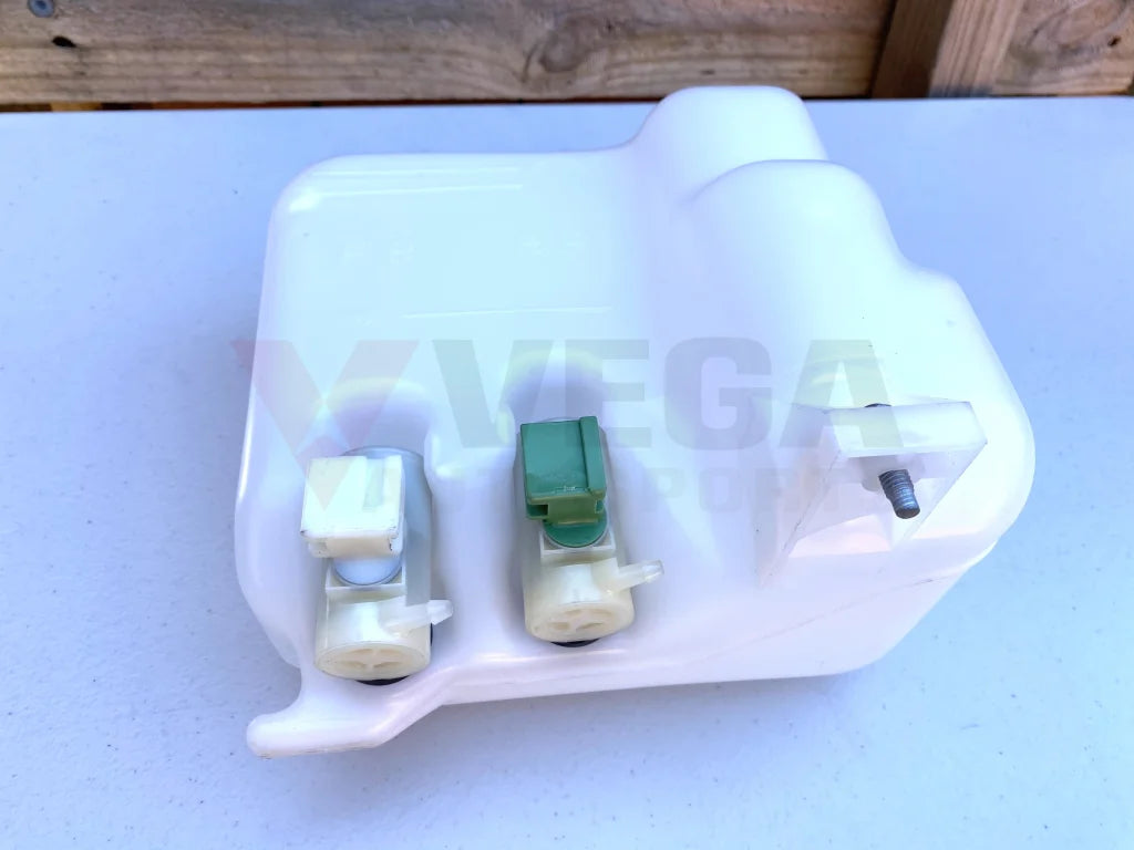 Windscreen Washer Bottle with Motors to suit Nissan Skyline R33 GTR & R34 GTR - With Rear Wiper - Vega Autosports