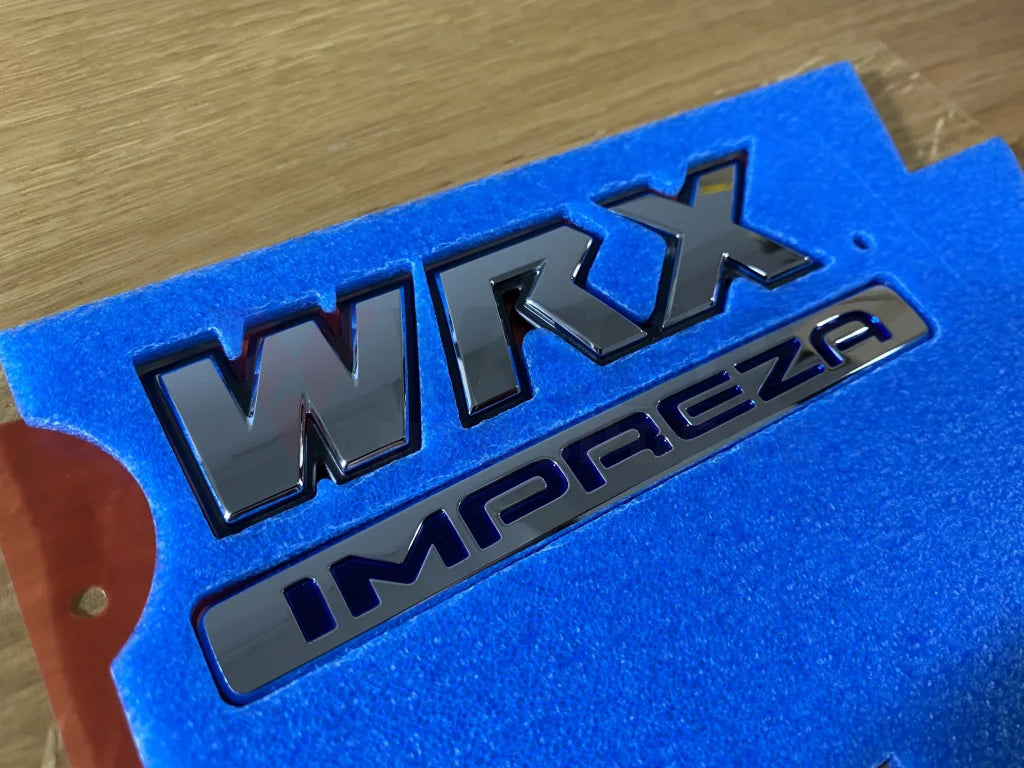 "WRX Impreza" Trunk Emblem to suit Surbaru Impreza WRX 2006-2007 - Vega Autosports