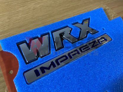 "WRX Impreza" Trunk Emblem to suit Surbaru Impreza WRX 2006-2007 - Vega Autosports