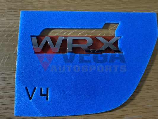 'WRX' Rear Trunk Boot Emblem to suit Subaru WRX 2015-2020 - Vega Autosports