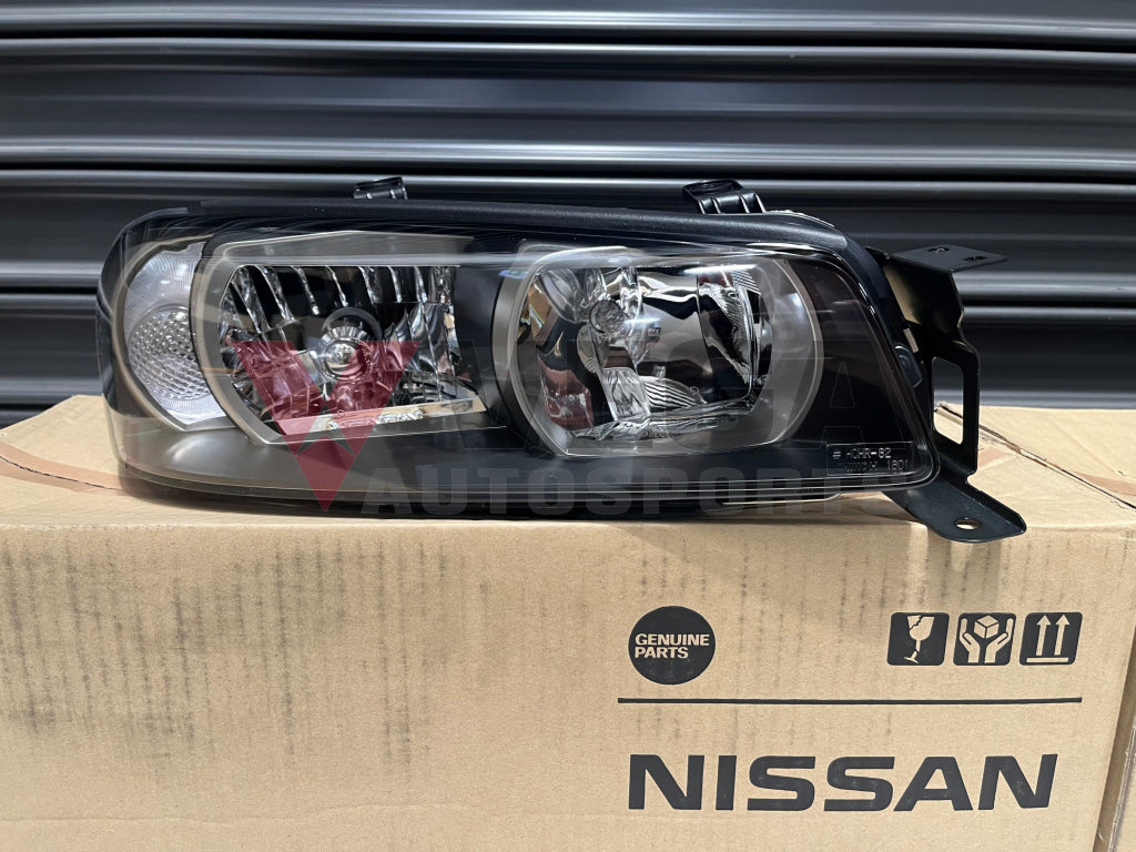 Xenon Headlight Assemblies (RHS & LHS) to suit Nissan Skyline R34 GTR (01/1999 - 08/2000) Early Model - Vega Autosports