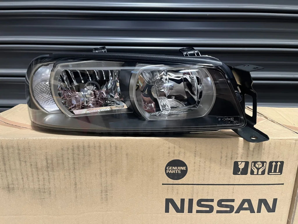 Xenon Headlight Assemblies (RHS & LHS) to suit Nissan Skyline R34 GTR (01/1999 - 08/2000) Early Model - Vega Autosports
