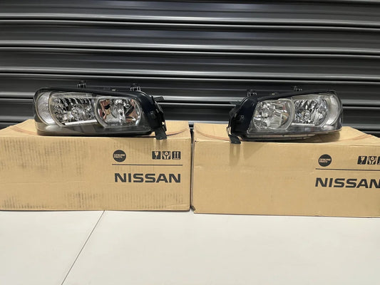Xenon Headlight Assemblies (RHS & LHS) to suit Nissan Skyline R34 GTR (01/1999 - 08/2000) Early Model - Vega Autosports